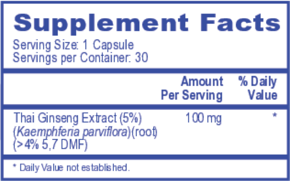 Product image for Ultra Pure Thai Ginseng.