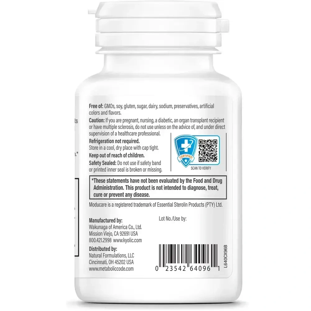 Product image for Metabolic Code Moducare ES.