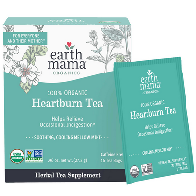 Product image for Organic Heartburn Tea (16 Tea Bags). Discontinued.