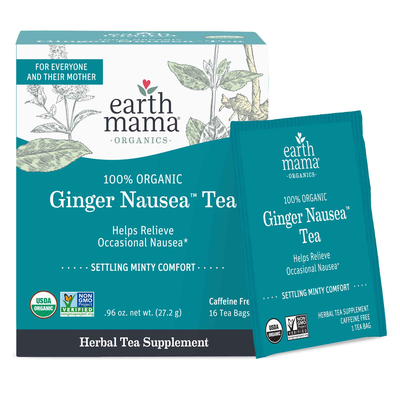 Organic Ginger Nausea Tea .96 Ounces