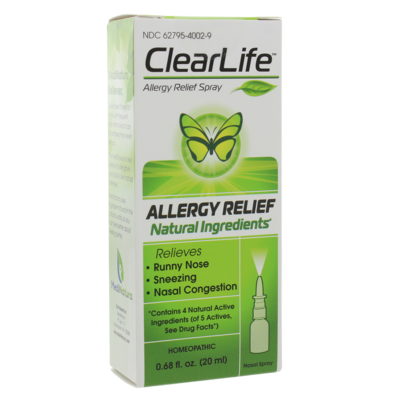 ClearLife Allergy Nasal Spray Extra Strength 20 Milliliters