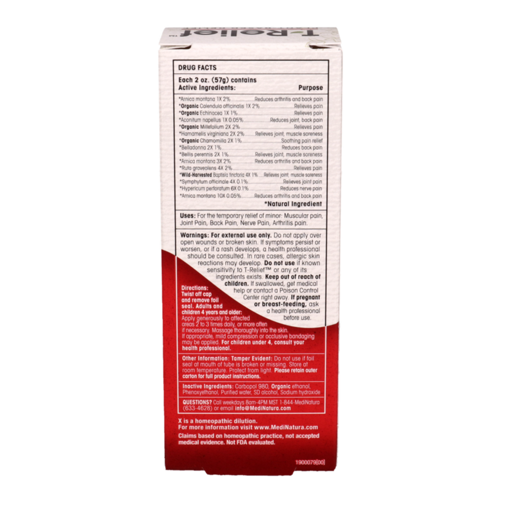 Product image for T-Relief Pain Gel.