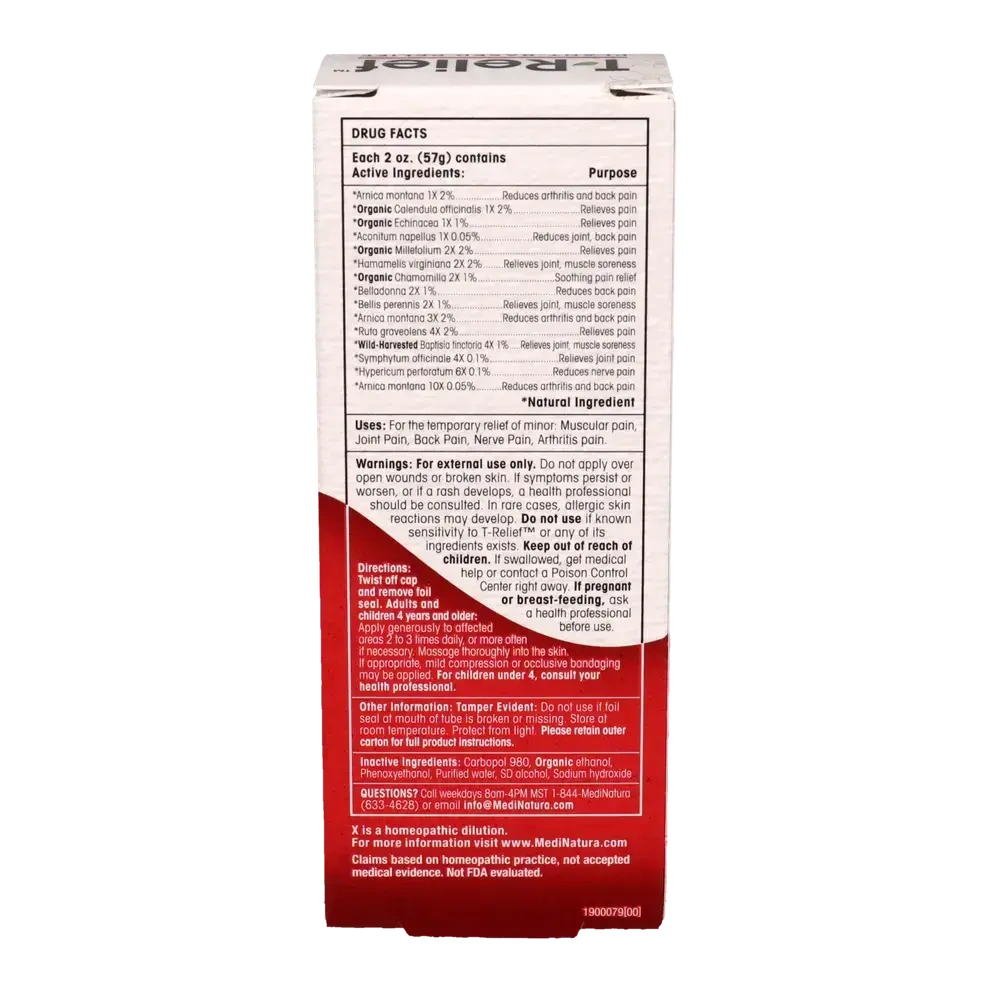 Product image for T-Relief Pain Gel.