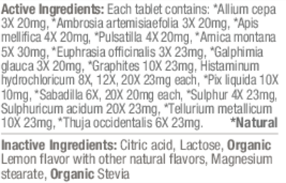 Product image for ClearLife Allergy Tablets Extra Strength.