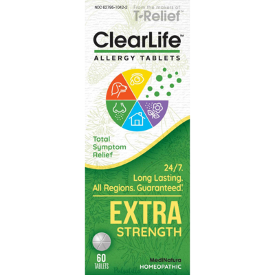 ClearLife Allergy Tablets Extra Strength 60 tablets ClearLife Allergy Tablets Extra Strength 60 tablets