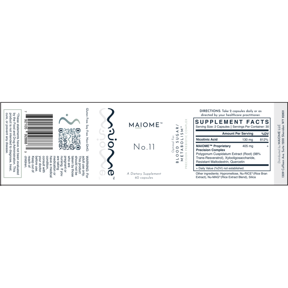 Product image for No. 11- Blood Sugar&#x2F;Metabolism .