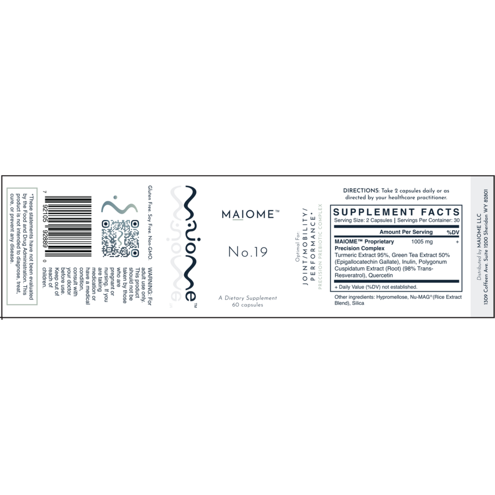 Product image for No. 19- Joint&#x2F;Performance .