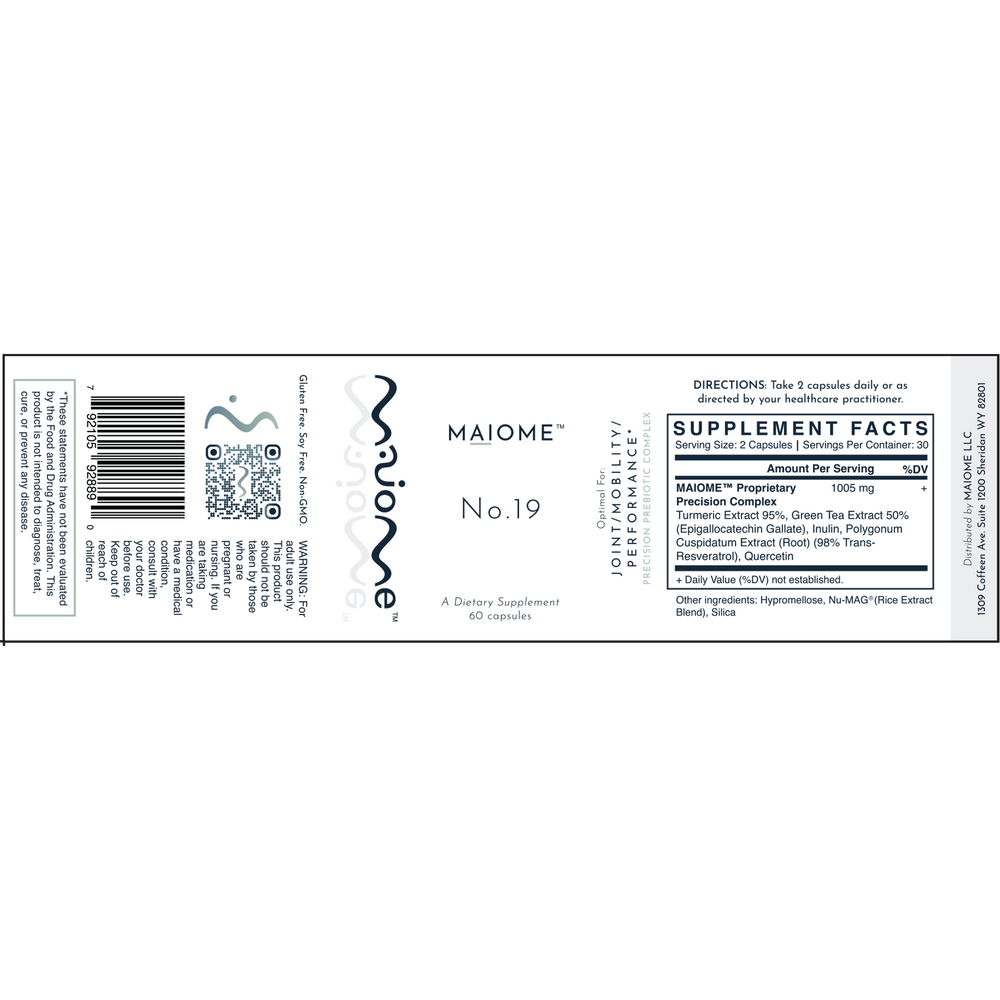 Product image for No. 19- Joint/Performance .