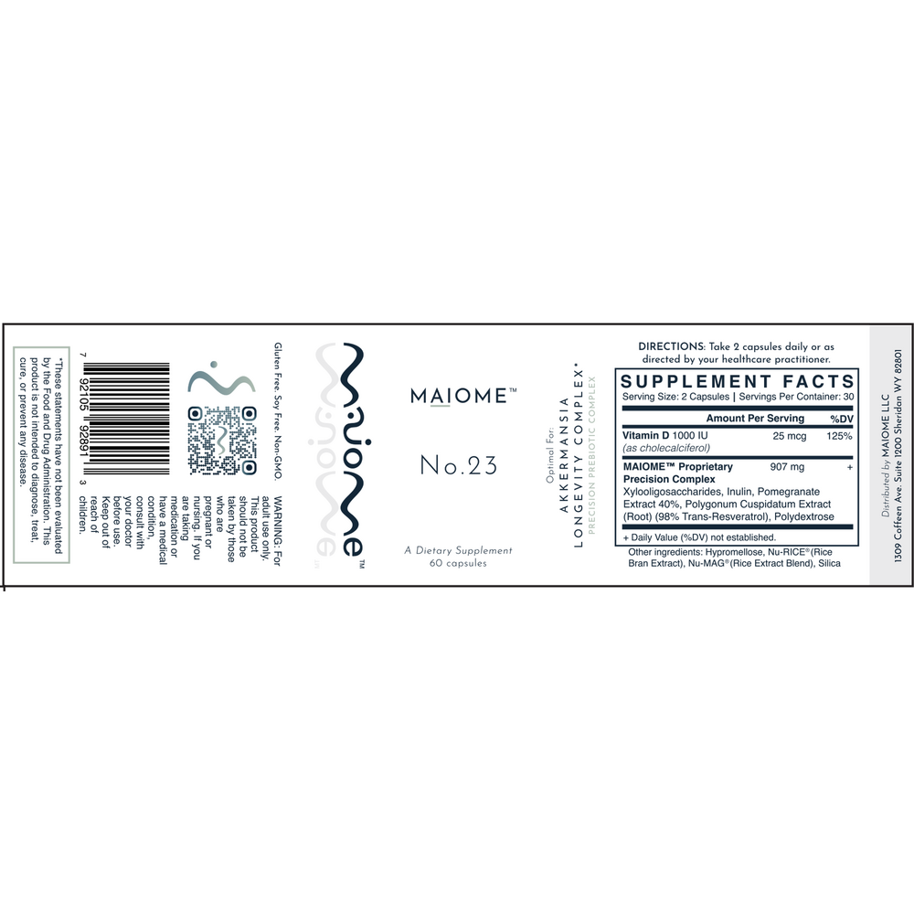 Product image for No. 23- Longevity/Akkermansia Enhancer .