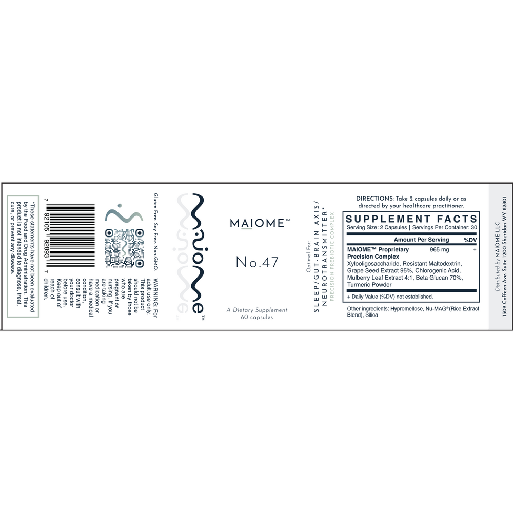 Product image for No. 47- Sleep/Gut-Brain Axis/Neurotransmitter.