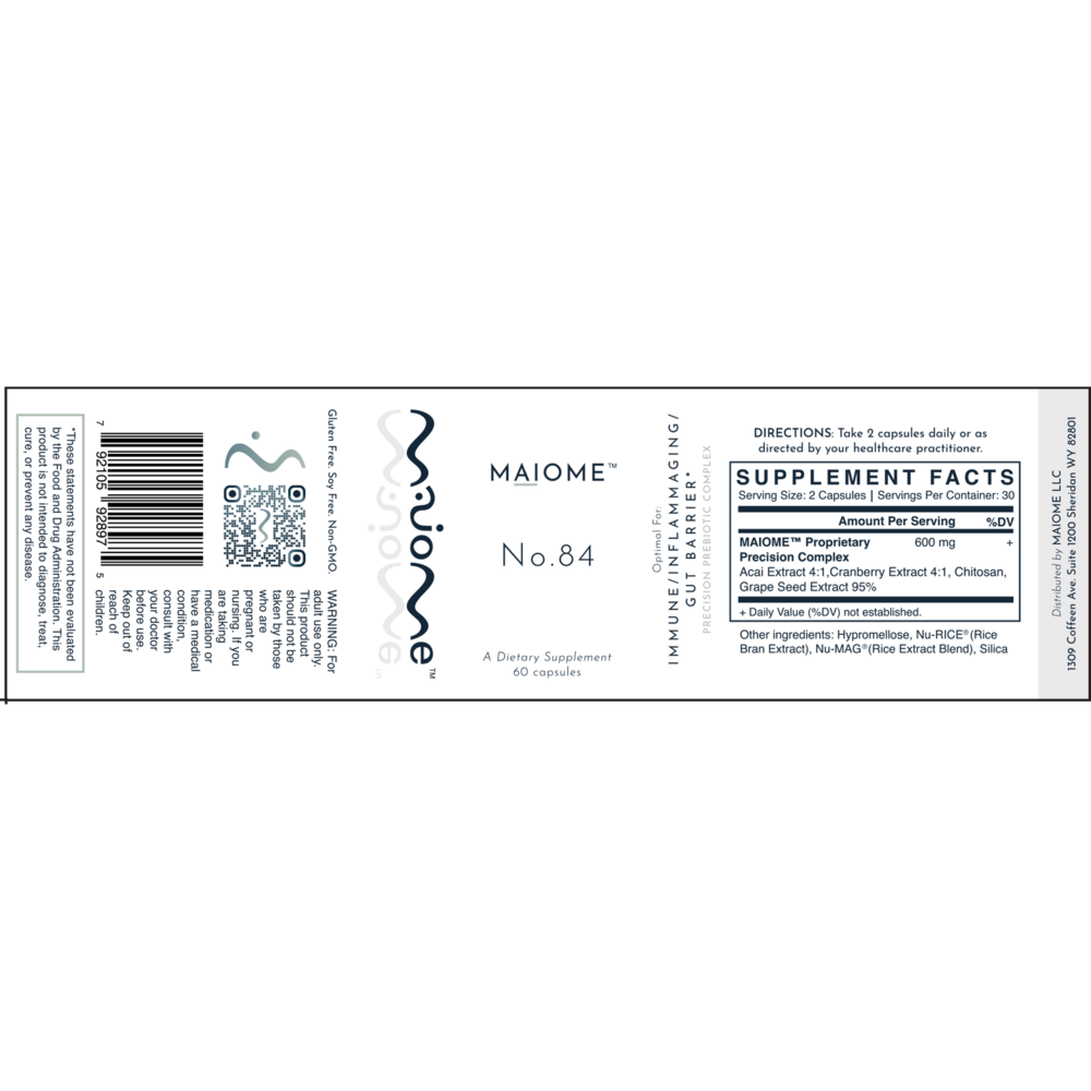 Product image for No. 84- Immune&#x2F;Inflammaging&#x2F;Gut Barrier.