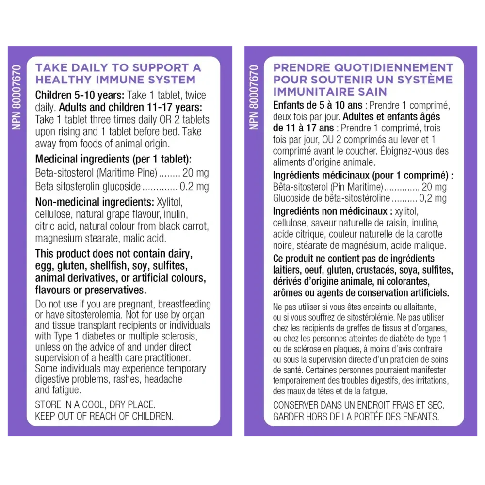 Product image for Moducare Kid's Chewable (Grape).
