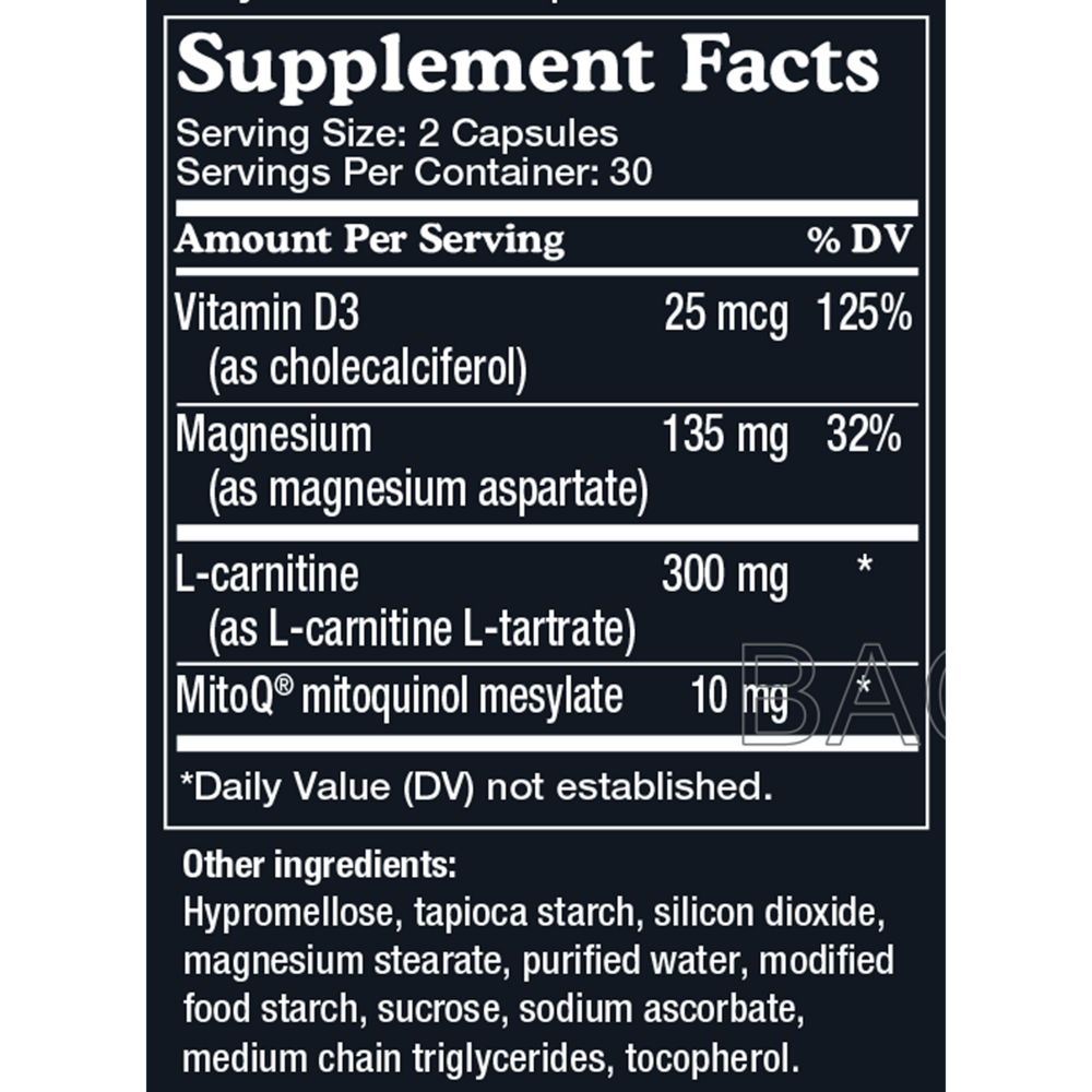 Product image for MitoQ +heart.