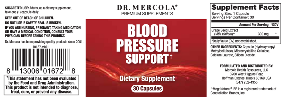 Product image for Blood Pressure Support.