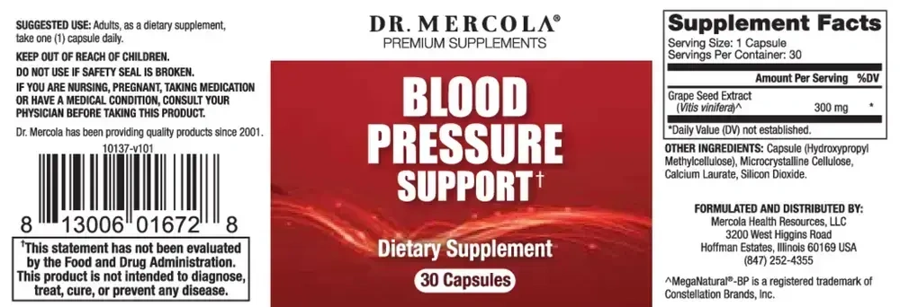 Product image for Blood Pressure Support.