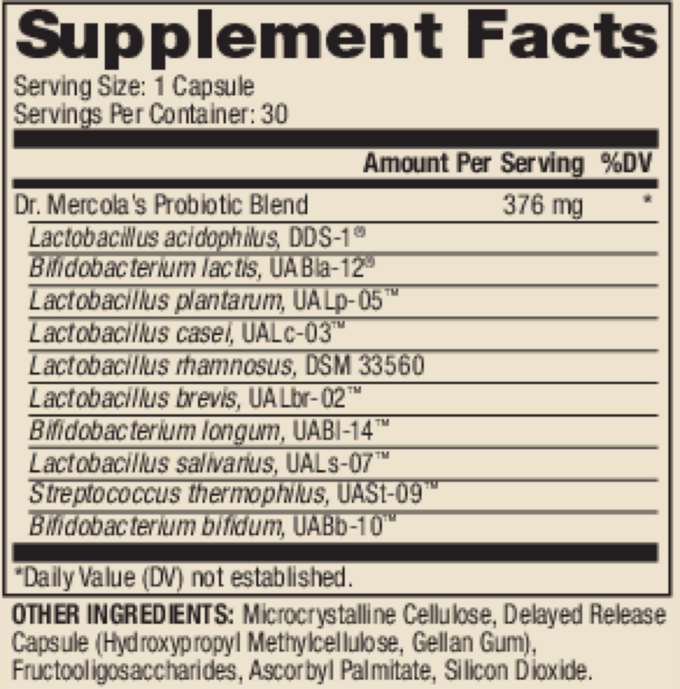 Product image for Complete Probiotics.