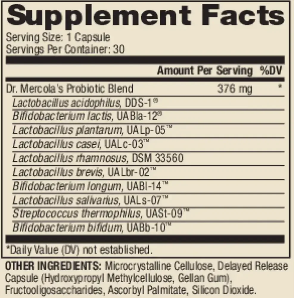 Product image for Complete Probiotics.