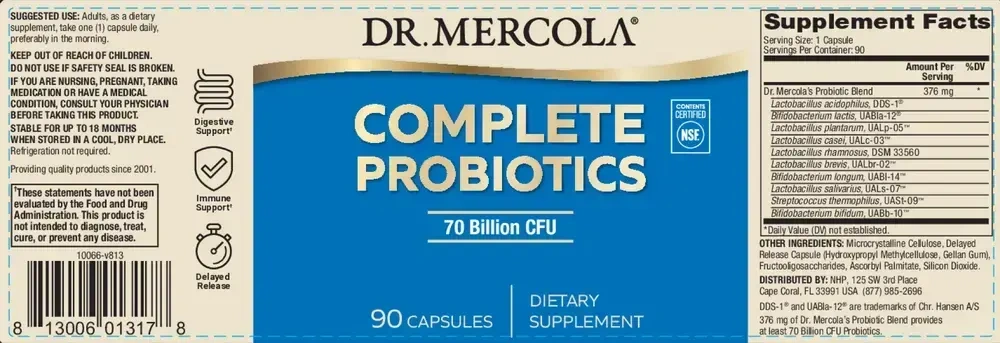 Product image for Complete Probiotics.