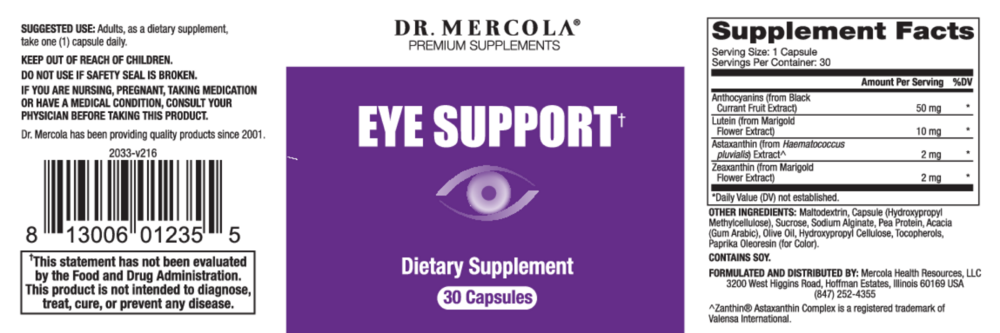 Product image for Eye Support with Lutein.