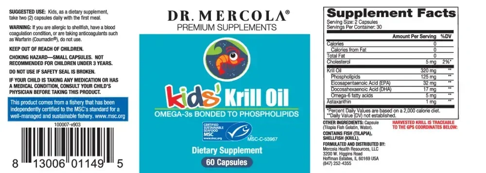 Product image for Krill for Kids.