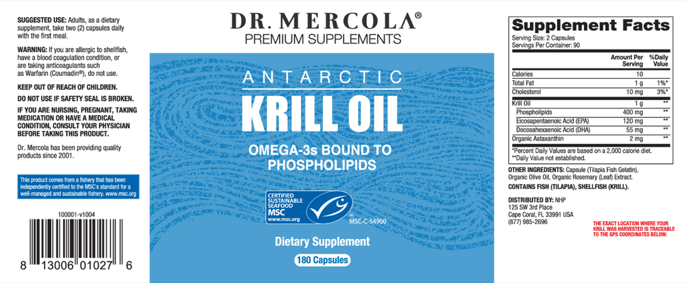 Product image for Krill Oil.