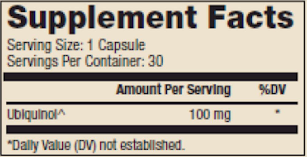 Product image for Ubiquinol.