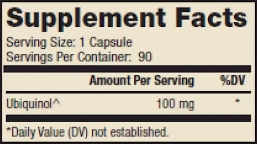 Product image for Ubiquinol.