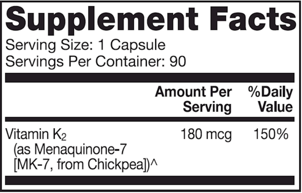 Product image for Vitamin K2.