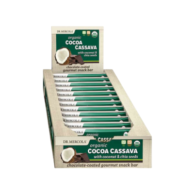 Cocoa Cassava Bars 12 Count