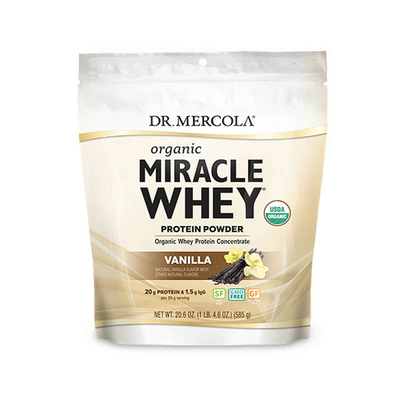 Organic Miracle Whey Vanilla 1 Pound