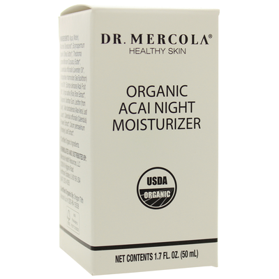 Organic Acai Night Moisturizer 1.7 Ounces