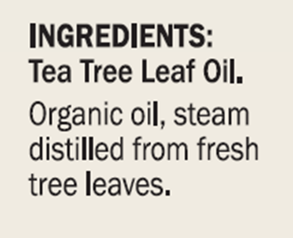 Product image for Organic Tea Tree Essential Oil.