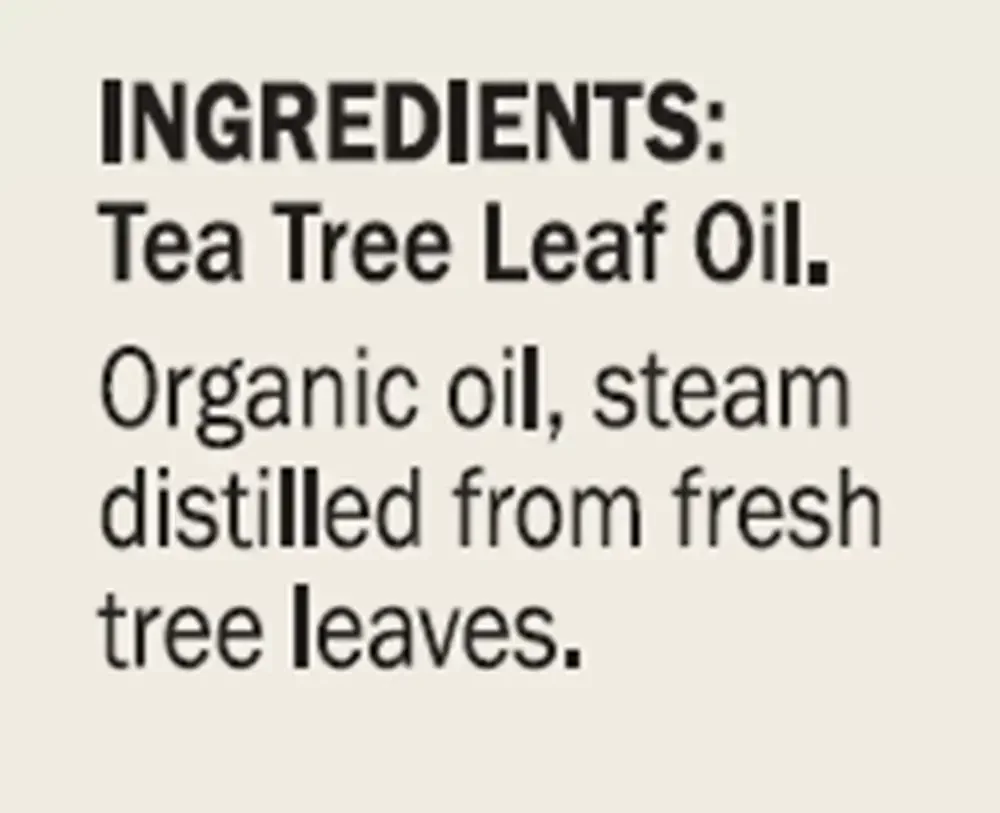 Product image for Organic Tea Tree Essential Oil.