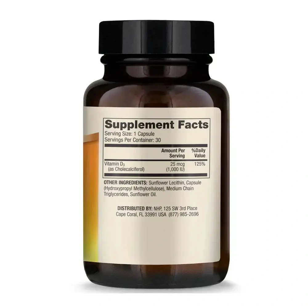 Product image for Liposomal Vitamin D 1000IU.