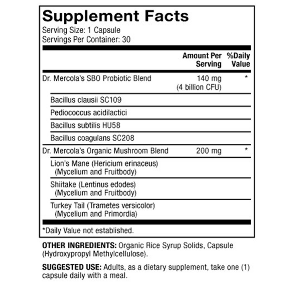 Product image for Complete Probiotics SBO.