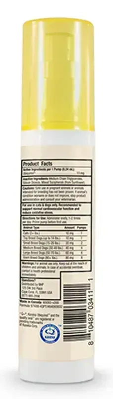Product image for Ubiquinol Liquid Pump for Pets.