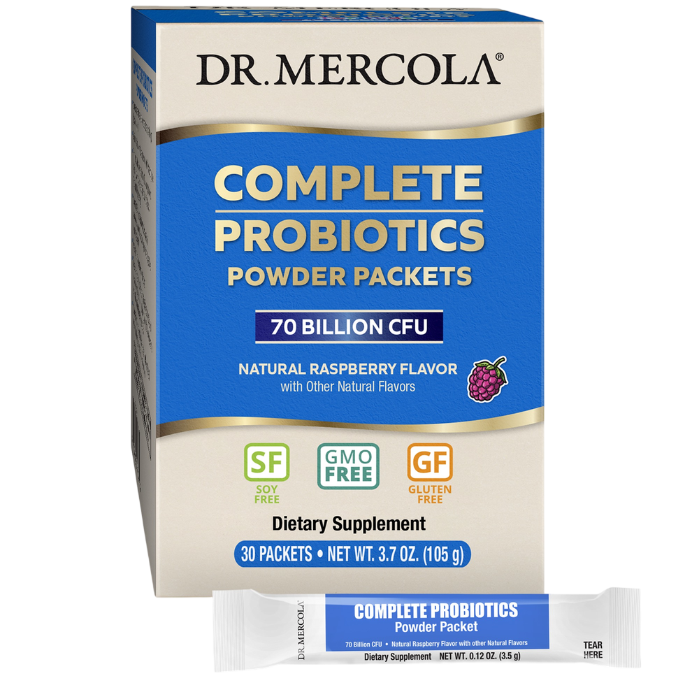 Dr. Mercola Premium Products Complete Probiotics Powder Packets ...