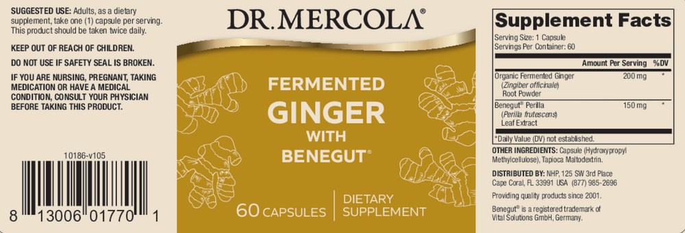 Product image for Fermented Ginger.