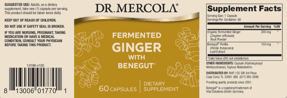 Product image for Fermented Ginger.