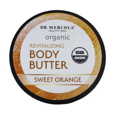 Organic Body Butter Orange 4 Ounces