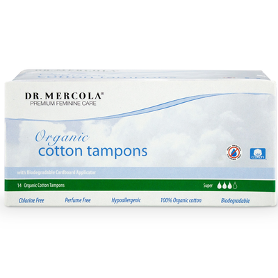 Organic Cotton Tampon Super 14 count