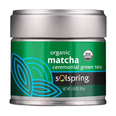 Solspring® Organic Matcha Ceremonial Green Tea 30 Grams