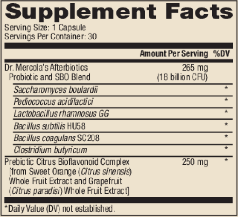 Product image for Complete Afterbiotics.