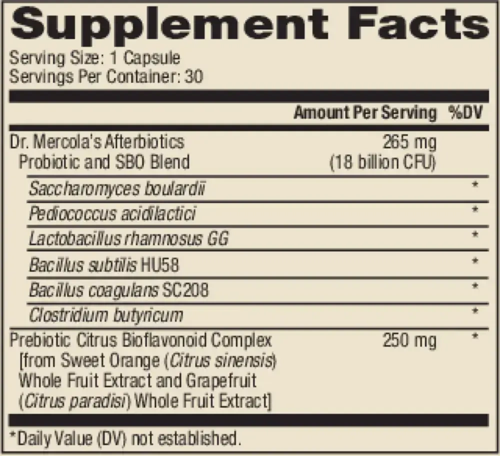 Product image for Complete Afterbiotics.