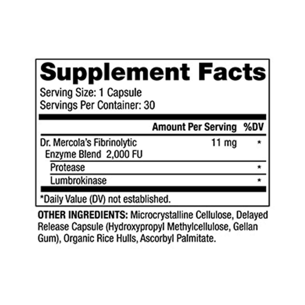 Product image for Lumbrokinase Enzymes.