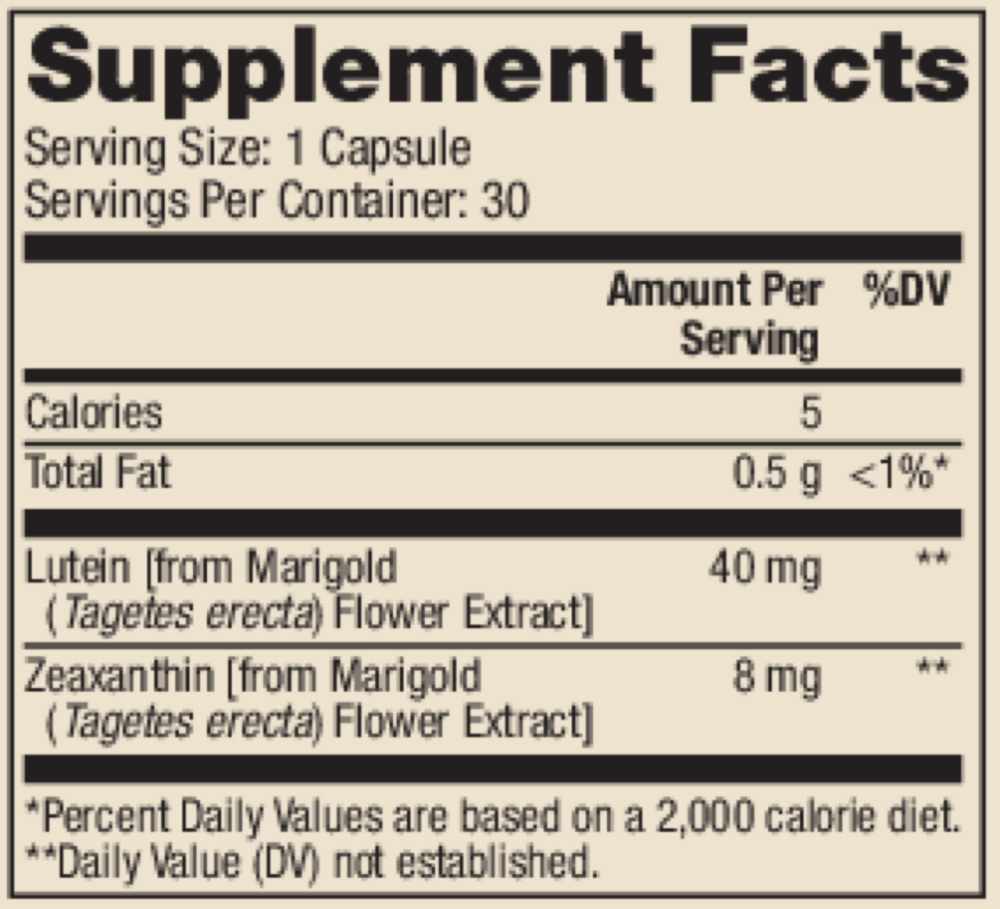 Product image for Lutein.