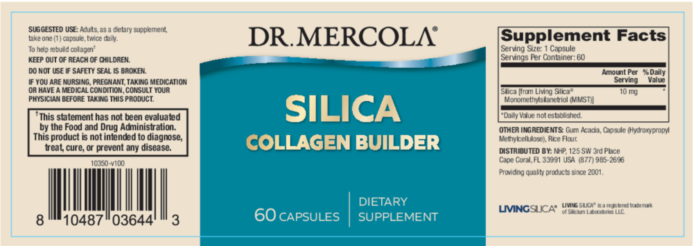 Product image for Silica Collagen Builder.