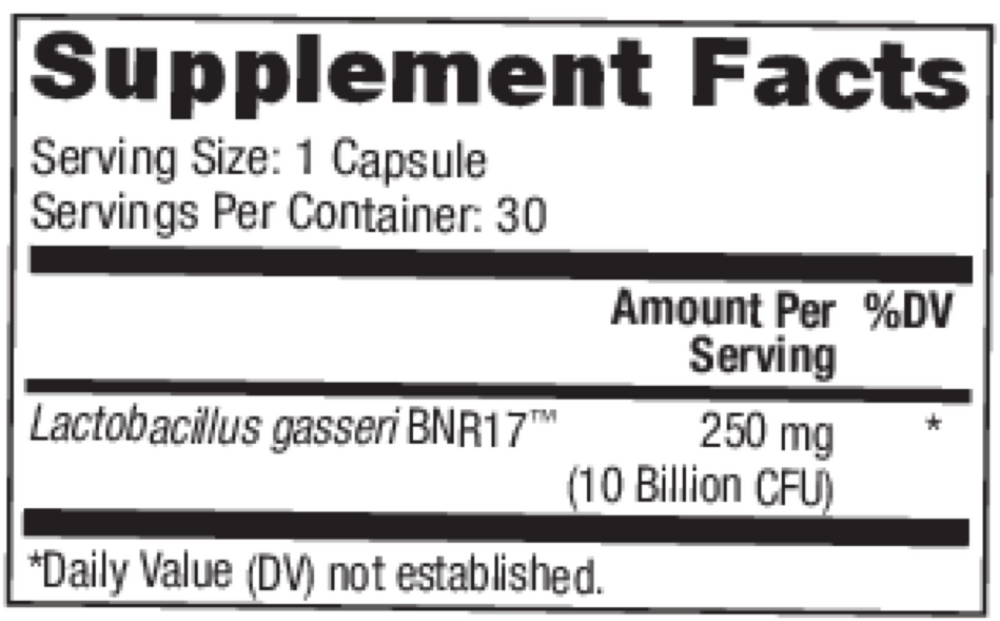 Product image for Biothin Probiotics.