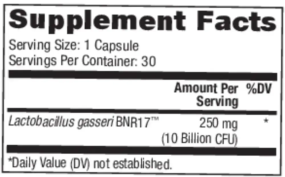 Product image for Biothin Probiotics.