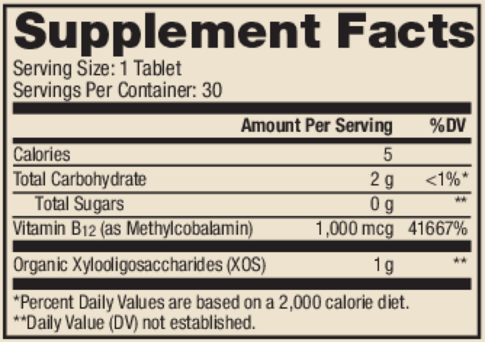 Product image for Vitamin B12 Chewable.